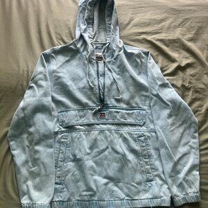 Vintage Levi's Denim Hoodie (Size L)